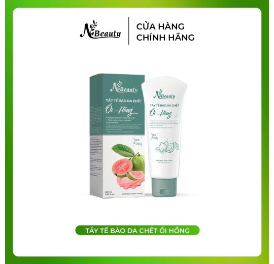 Tẩy tế bào chết ổi hồng 