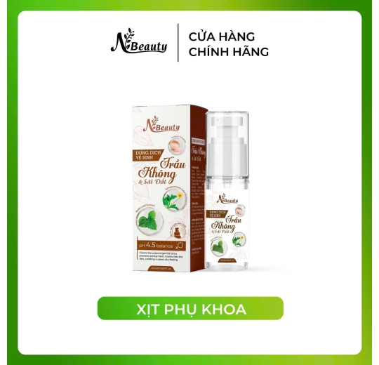 Xịt phụ khoa trầu không sài đất